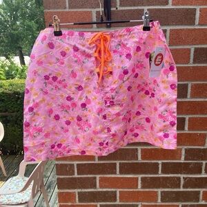 New with Tags Vintage Pink Swim Skirt